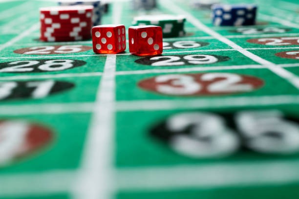 Betting interface Betting grid and chip placement interface